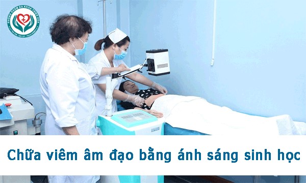 Chữa viêm âm đạo bằng Công nghệ Ánh sáng sinh học